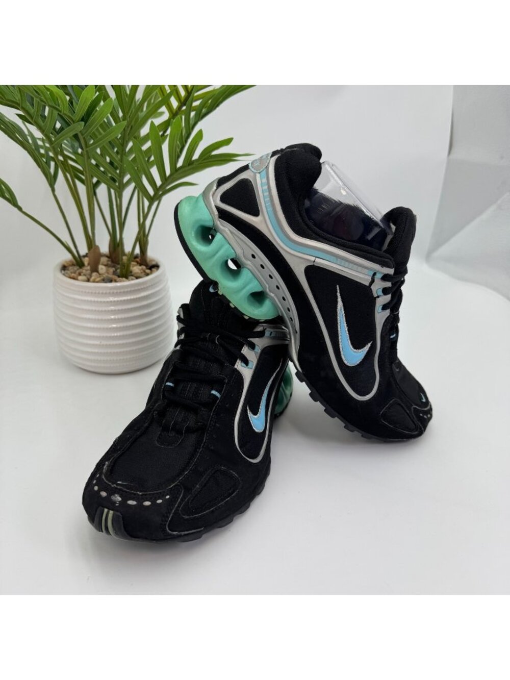 Vintage 2005 Nike Air Max Moto IV (40 Women's 9.5 Y2K-Style 312098-001 Black